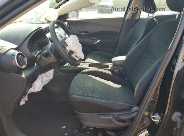 3N1CP5CV0ML539601 2021 NISSAN KICKS Black Front interior view