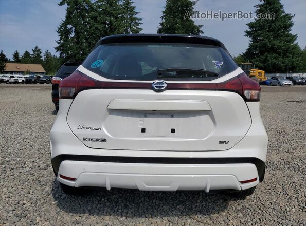3N1CP5CV0ML544622 2021 NISSAN KICKS White Հետևի տեսք