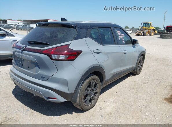 3N1CP5CV0PL523158 2023 NISSAN KICKS Серый Задняя правая четверть