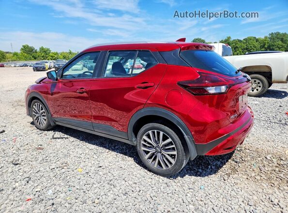 3N1CP5CV0PL543975 2023 NISSAN KICKS Красный Задняя левая четверть