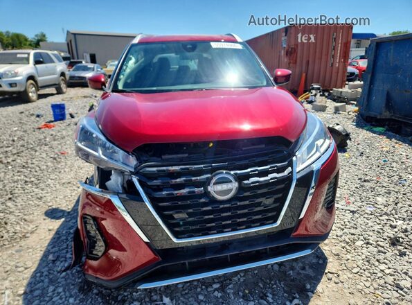 3N1CP5CV0PL543975 2023 NISSAN KICKS Красный Вид спереди