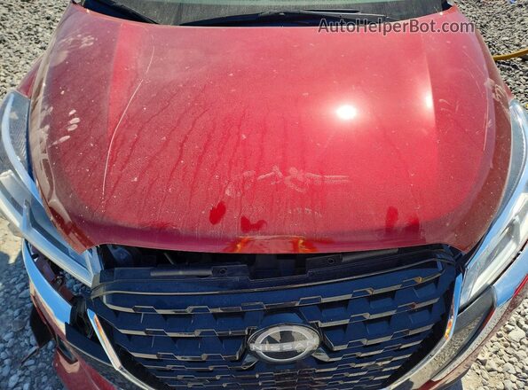 3N1CP5CV0PL543975 2023 NISSAN KICKS Красный Вид подкапотного пространства