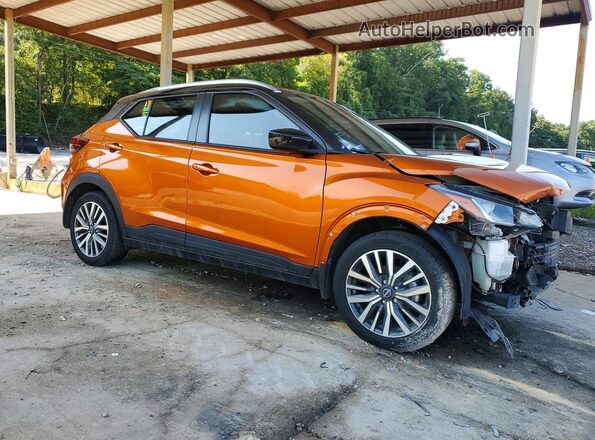 3N1CP5CV0PL572845 2023 NISSAN KICKS Orange Front right