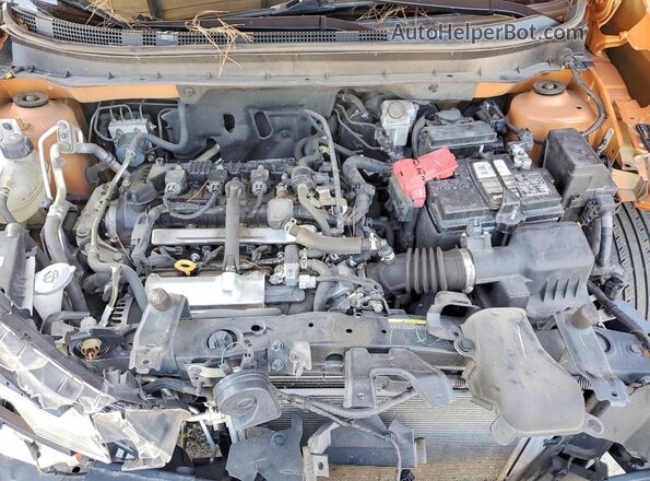 3N1CP5CV0PL572845 2023 NISSAN KICKS Orange Engine compartment view