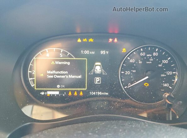 3N1CP5CV0PL572845 2023 NISSAN KICKS Orange Instrument cluster view