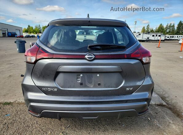 3N1CP5CV0RL484946 2024 NISSAN KICKS Gray უკანა ხედი