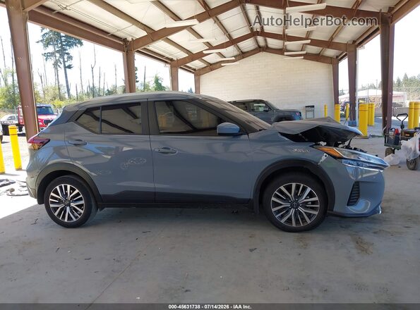 3N1CP5CV0RL502233 2024 NISSAN KICKS Gray სალონის 360-გრადუსიანი ხედი