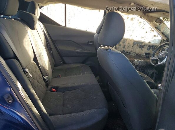 3N1CP5CV1LL500448 2020 NISSAN KICKS Синий Вид задней части салона