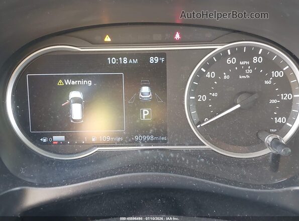 3N1CP5CV1LL536690 2020 NISSAN KICKS Черный Вид задних сидений