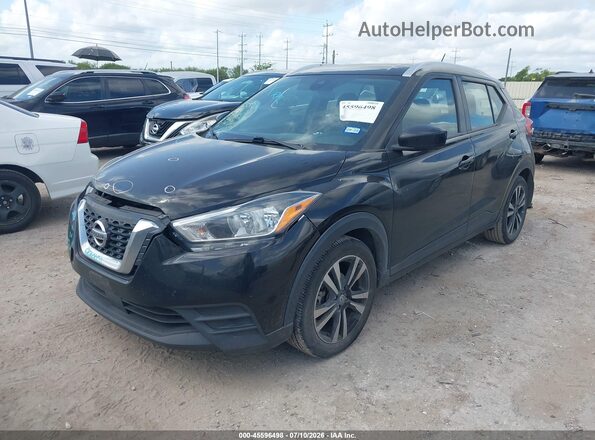 3N1CP5CV1LL536690 2020 NISSAN KICKS Черный Передняя левая четверть