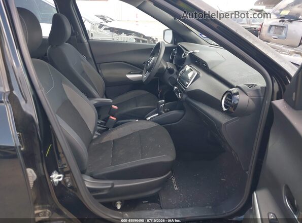 3N1CP5CV1LL536690 2020 NISSAN KICKS Черный Вид салона спереди