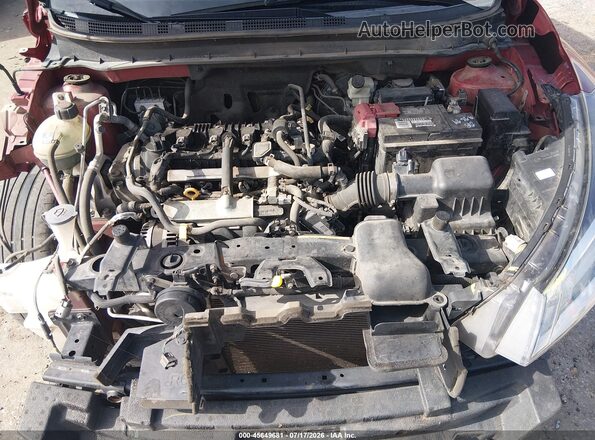 3N1CP5CV1ML469140 2021 NISSAN KICKS Red Widok z tyłu