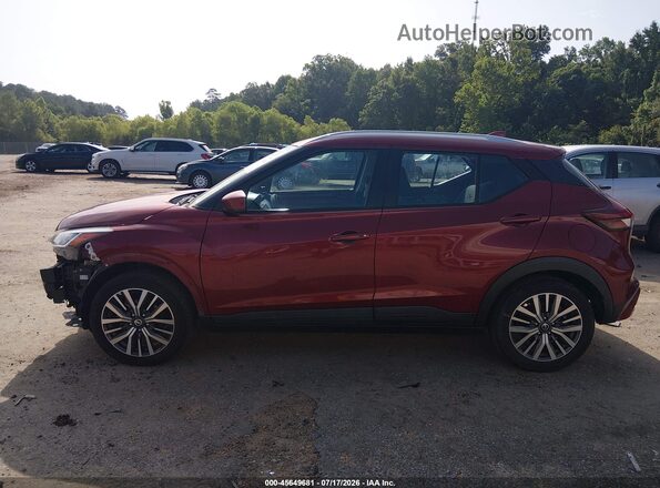 3N1CP5CV1ML469140 2021 NISSAN KICKS Red 