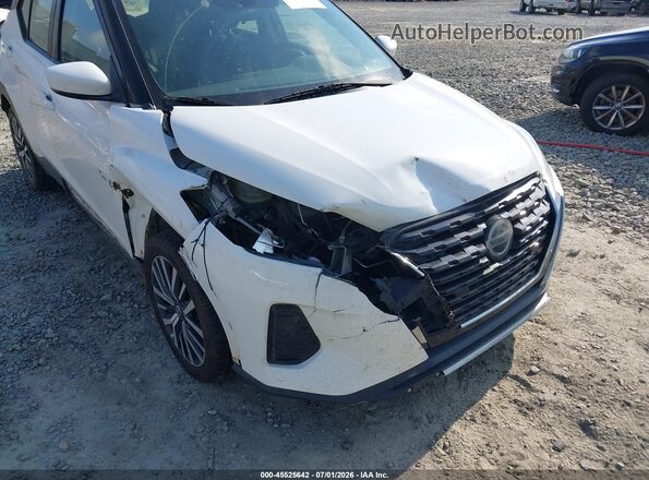 3N1CP5CV1ML470871 2021 NISSAN KICKS White Դիմացի տեսք