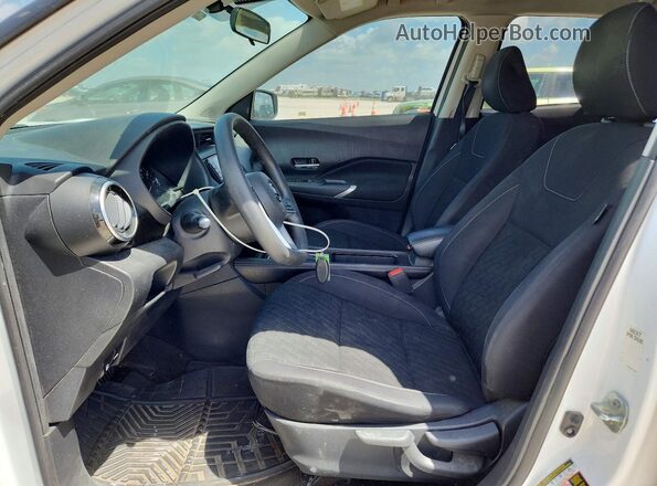 3N1CP5CV1ML505893 2021 NISSAN KICKS White Front interior view