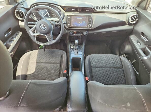 3N1CP5CV1ML505893 2021 NISSAN KICKS White Dashboard view