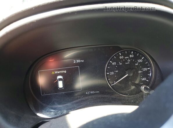 3N1CP5CV1ML521107 2021 NISSAN KICKS Gray Instrument cluster view