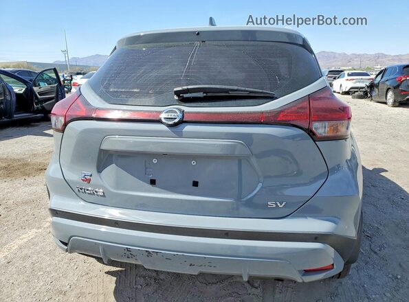3N1CP5CV1ML521107 2021 NISSAN KICKS Gray Rear view