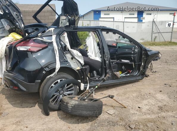 3N1CP5CV1NL473450 2022 NISSAN KICKS Blue Trasero derecho