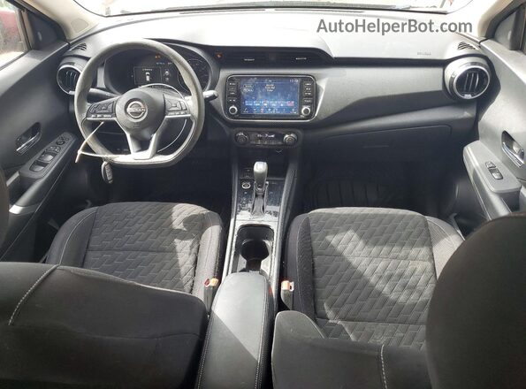 3N1CP5CV1NL501327 2022 NISSAN KICKS Red წინა პანელის ხედი