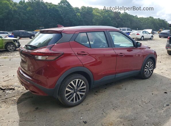 3N1CP5CV1NL501327 2022 NISSAN KICKS Red უკანა მარჯვენა