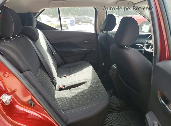3N1CP5CV1NL501327 2022 NISSAN KICKS Red უკანა სავარძლების ხედი