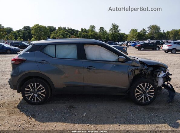 3N1CP5CV1PL480319 2023 NISSAN KICKS Серый Вид задней части салона