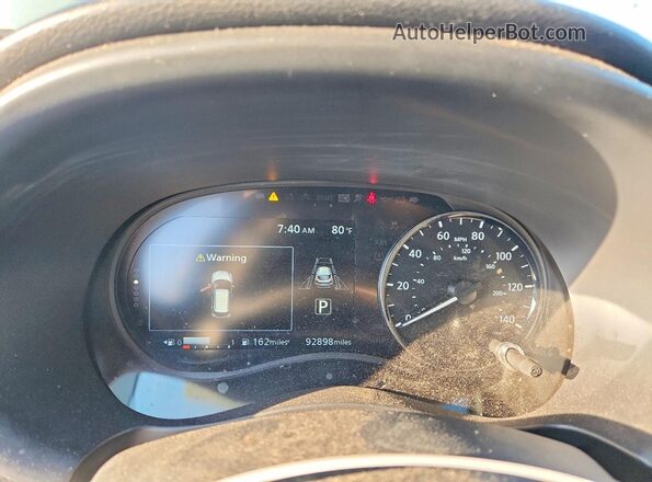3N1CP5CV1PL502934 2023 NISSAN KICKS Gray Widok zestawu wskaźników