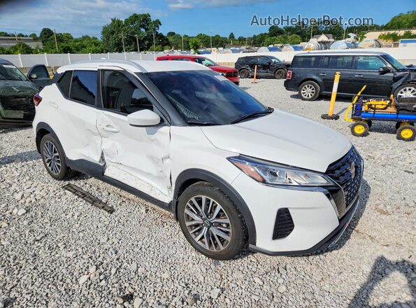 3N1CP5CV1PL526277 2023 NISSAN KICKS White Delantero derecho