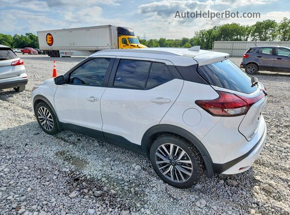 3N1CP5CV1PL526277 2023 NISSAN KICKS White Trasero izquierdo