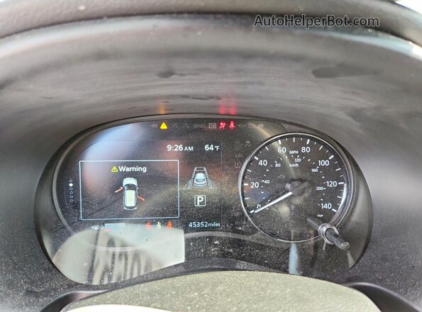 3N1CP5CV1PL526277 2023 NISSAN KICKS White Vista del cuadro de instrumentos