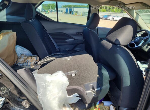 3N1CP5CV1PL537893 2023 NISSAN KICKS Черный Вид задних сидений