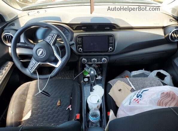 3N1CP5CV1PL537893 2023 NISSAN KICKS Черный Вид панели приборов