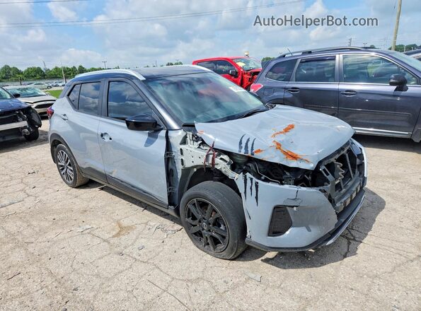 3N1CP5CV1RL489881 2024 NISSAN KICKS Gray Передня права чверть