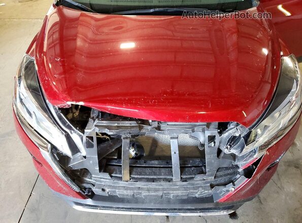 3N1CP5CV1RL490142 2024 NISSAN KICKS Maroon ძრავის განყოფილების ხედი