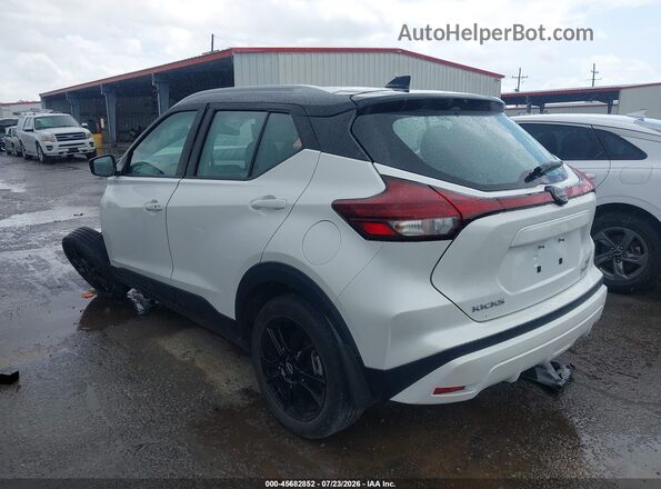 3N1CP5CV1RL507456 2024 NISSAN KICKS White უკანა მარცხენა