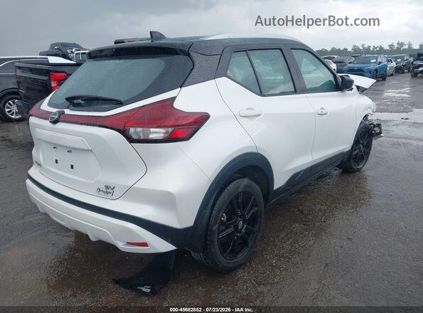 3N1CP5CV1RL507456 2024 NISSAN KICKS White უკანა მარჯვენა