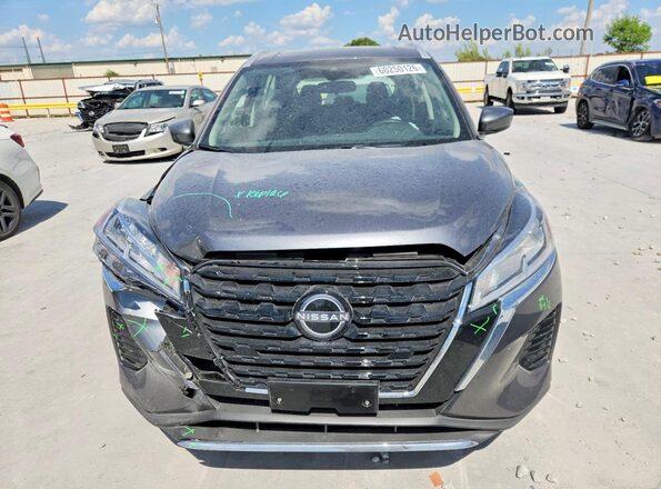 3N1CP5CV1RL560805 2024 NISSAN KICKS Gray Вид спереду