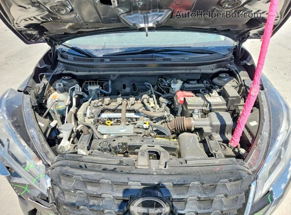 3N1CP5CV1RL560805 2024 NISSAN KICKS Gray Вид підкапотного простору