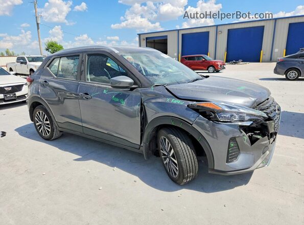 3N1CP5CV1RL560805 2024 NISSAN KICKS Gray Передня права чверть