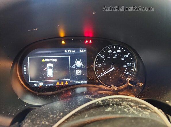 3N1CP5CV1RL560951 2024 NISSAN KICKS White Instrument cluster view