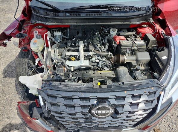 3N1CP5CV1SL465540 2025 NISSAN KICKS Red ძრავის განყოფილების ხედი