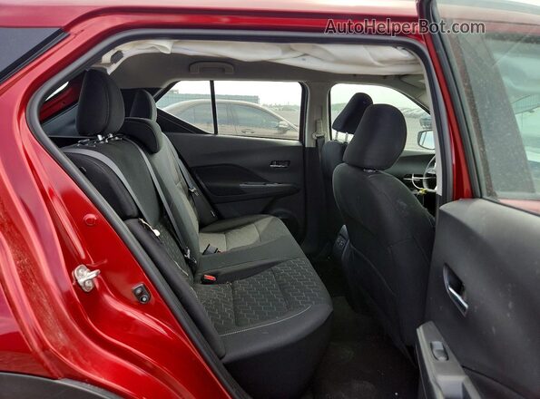 3N1CP5CV1SL465540 2025 NISSAN KICKS Red უკანა სალონის ხედი