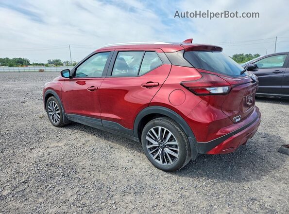 3N1CP5CV1SL465540 2025 NISSAN KICKS Red უკანა მარცხენა