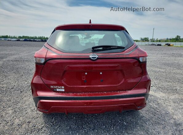 3N1CP5CV1SL465540 2025 NISSAN KICKS Red უკანა ხედი