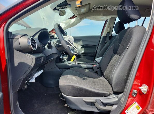 3N1CP5CV1SL465540 2025 NISSAN KICKS Red წინა სალონის ხედი
