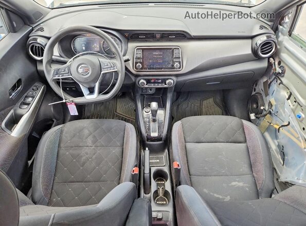 3N1CP5CV2LL520918 2020 NISSAN KICKS Silver წინა პანელის ხედი