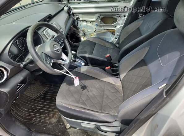 3N1CP5CV2LL520918 2020 NISSAN KICKS Silver წინა სალონის ხედი