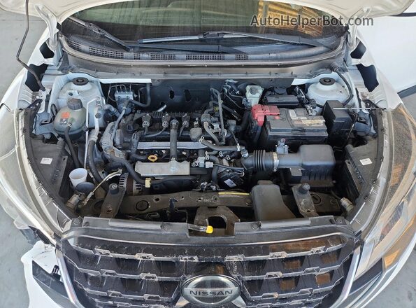 3N1CP5CV2ML466148 2021 NISSAN KICKS White Engine compartment view