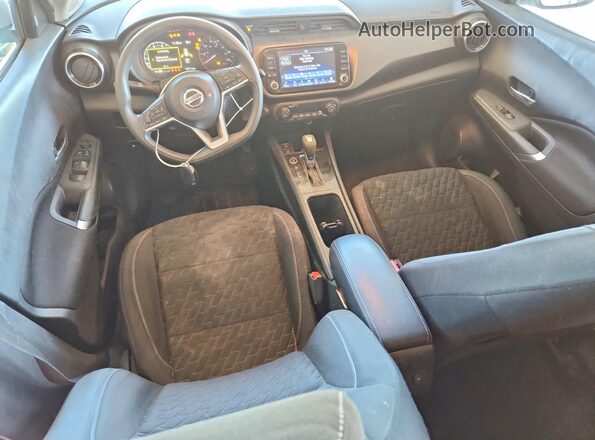 3N1CP5CV2ML466148 2021 NISSAN KICKS White Dashboard view